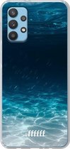 6F hoesje - geschikt voor Samsung Galaxy A32 4G -  Transparant TPU Case - Lets go Diving #ffffff