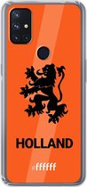 6F hoesje - geschikt voor OnePlus Nord N10 5G -  Transparant TPU Case - Nederlands Elftal - Holland #ffffff