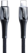 JOYROOM S-1224K2 20W Type-C naar 8-pins PD snellaaddatakabel Lengte: 1,2 m (zwart)