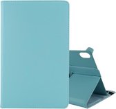 Voor Lenovo Tab P11 Litchi Texture Horizontale Flip 360 Graden Rotatie Leren Case met Houder (Sky)