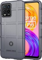 Voor OPPO Realme 8 Pro volledige dekking schokbestendige TPU-hoes (grijs)