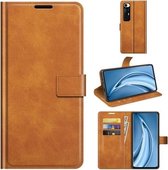 Voor Xiaomi Mi 10S Retro kalfspatroon gesp Horizontale flip lederen tas met houder & kaartsleuven & portemonnee (geel)