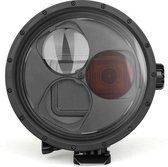 SHOOT XTGP340X Voor GoPro HERO7 / 6/5 Waterdichte Dome Poort Duikbehuizing Case Met 10x Vergrootglas Filter & Rood Filter