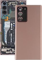 Batterij Back Cover met Camera Lens Cover voor Samsung Galaxy Note20 Ultra (Rose Gold)