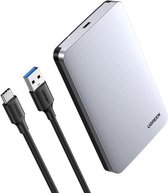 UGREEN - Externe USB 3.1 (Gen 2) Aluminium ABS behuizing voor 2'5" SATA HDD/SSD - Support UASP SATA III