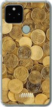 6F hoesje - geschikt voor Google Pixel 5 -  Transparant TPU Case - Spare Change #ffffff