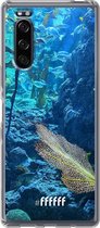 Sony Xperia 5 II Hoesje Transparant TPU Case - Coral Reef #ffffff