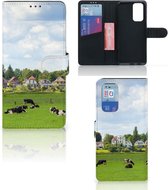 Wallet Book Case OnePlus 9 Pro Smartphone Hoesje Hollandse Koeien
