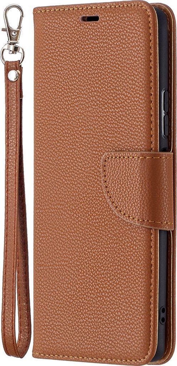 Mobigear Telefoonhoesje geschikt voor Xiaomi Redmi Note 10 Pro Hoesje | Mobigear Excellent Bookcase Portemonnee | Pasjeshouder voor 2 Pasjes | Telefoonhoesje voor Pinpas / OV Kaart / Rijbewijs - Cognac