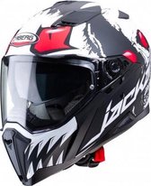 Caberg Jackal Darkside - Zwart / Wit / Rood