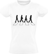 Abbey Road Dames t-shirt | the beatles | Wit