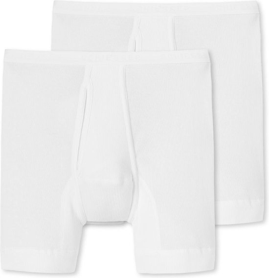 Schiesser Heren onderbroek kort 2 pack Original Classics dubbelrib