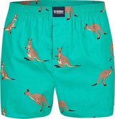 Happy Shorts Wijde Boxershort Kangoeroe - Maat  M