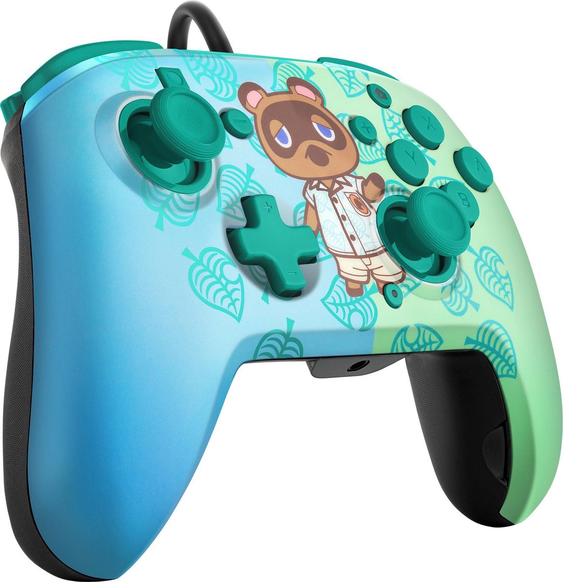PDP Gaming Faceoff Deluxe+ Audio Wired Controller - Animal Crossing (Nintendo Switch/Switch OLED) thumbnail 5