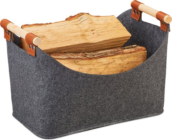 relaxdays pas de titre gris foncé mat