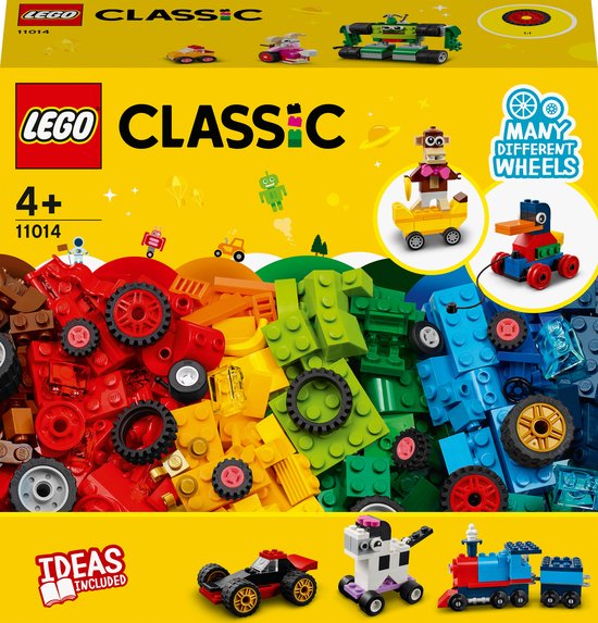 Agnes Gray Dag januari LEGO Classic Stenen en Wielen - 11014 | bol.com