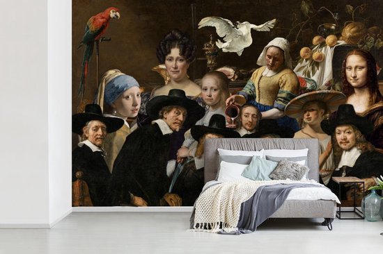 Papier peint - Papier peint photo Oude Meesters - Peintures - Collage - Largeur 360 cm x Hauteur 240 cm