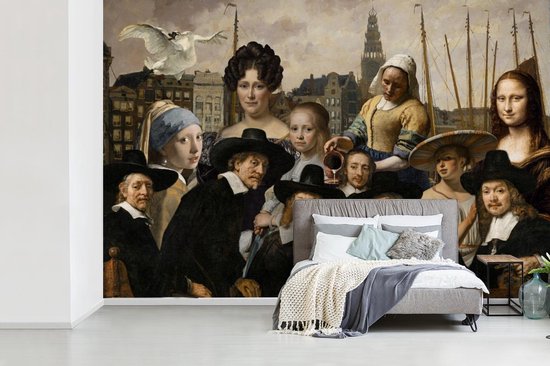 Papier peint - Collage de Papier peint photo - Peinture - Oude Meesters - Largeur 360 cm x Hauteur 240 cm