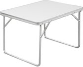 Casaria - Aluminium Inklapbare Tuintafel - Campingtafel - 80x60x68 cm
