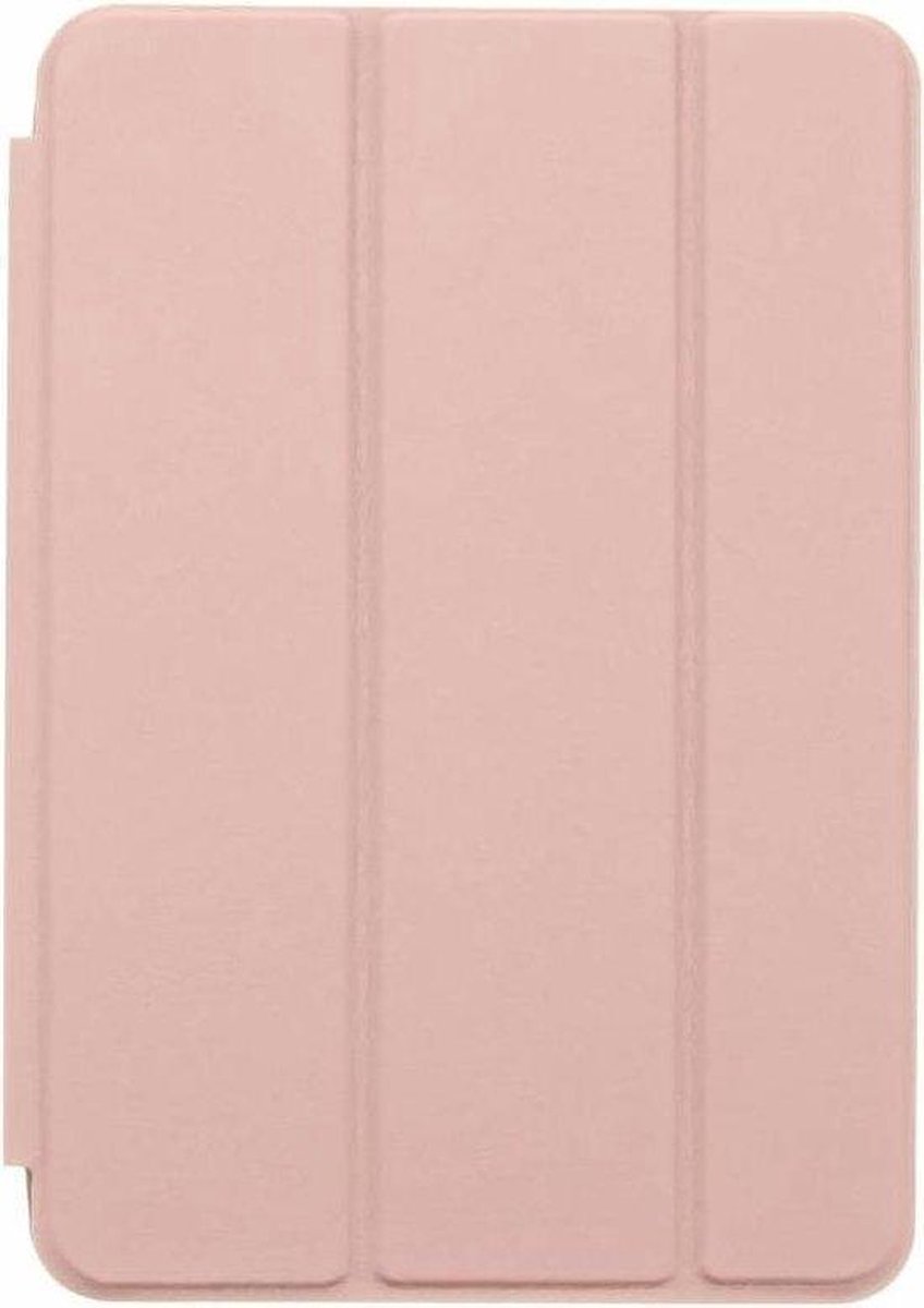 Tablet Hoes Geschikt voor: Samsung Galaxy Tab S7 / Samsung Galaxy Tab S8 Tri-Fold - Multi-Stand Case - Smartcase - Smart Cover - Hoesje - Beschermcase - Rosé Goud