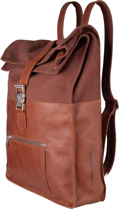 Cowboysbag - Rugzakken - Backpack Hunter 17 inch - Cognac | bol.com