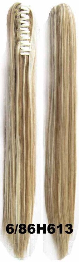Brazilian Paardenstaart, Ponytail extensions straight – blond 6-86H613