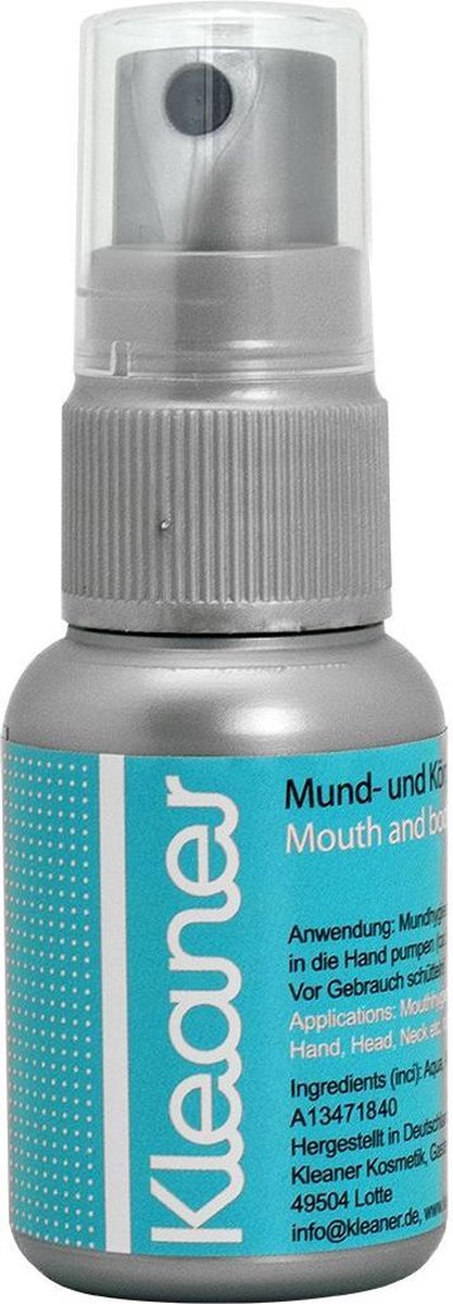 Kleaner mond- en lichaamshygiëne 30 ml (display 12 stuks)
