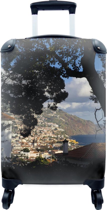 Valise - Un arbre le long de la côte de Funchal à Madère - 35x55x20 cm -  Bagage à main... | bol.com