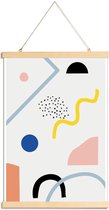 JUNIQE - Posterhanger Curiosities -30x45 /Kleurrijk