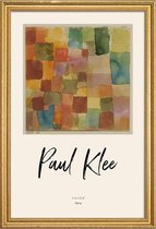 JUNIQE - Poster in houten lijst Klee - Untitled -40x60 /Kleurrijk