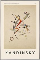 JUNIQE - Poster met kunststof lijst Kandinsky - Annual Gift for the