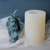 Silicone vorm voor Zeep of Kaarsen Buste