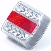 ShuoHui 4 x LED 12V tot 24V rood begrenzingslamp positioneringslamp zijmarkeringslamp vrachtwagen E-test E9 ShuoHui 4 x LED 12V tot 24V rood begrenzingslamp positioneringslamp zijmarkeringslamp vrachtwagen E-test E9