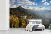 Papier peint photo peint vinyle - Montagnes de Colombie en automne largeur 420 cm x hauteur 280 cm - Tirage photo sur papier peint (disponible en 7 tailles)