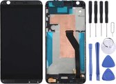 Lcd-scherm en digitizer volledige montage met frame voor HTC Desire 820 (wit)