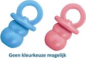 Kong puppy binkie assorti - medium 7,5x7,5x13,5 cm - 1 stuks