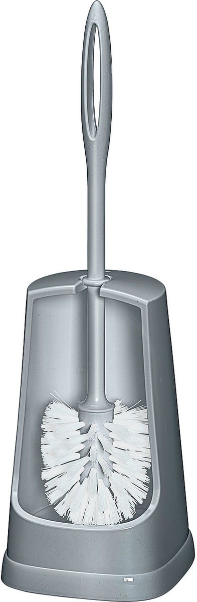 Wenko Toiletborstel Met Houder Simple 40 Cm Polypropyleen Grijs
