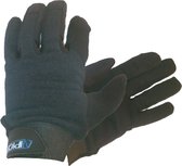 Atipick Fitness-handschoenen Polyester/katoen Zwart Maat M