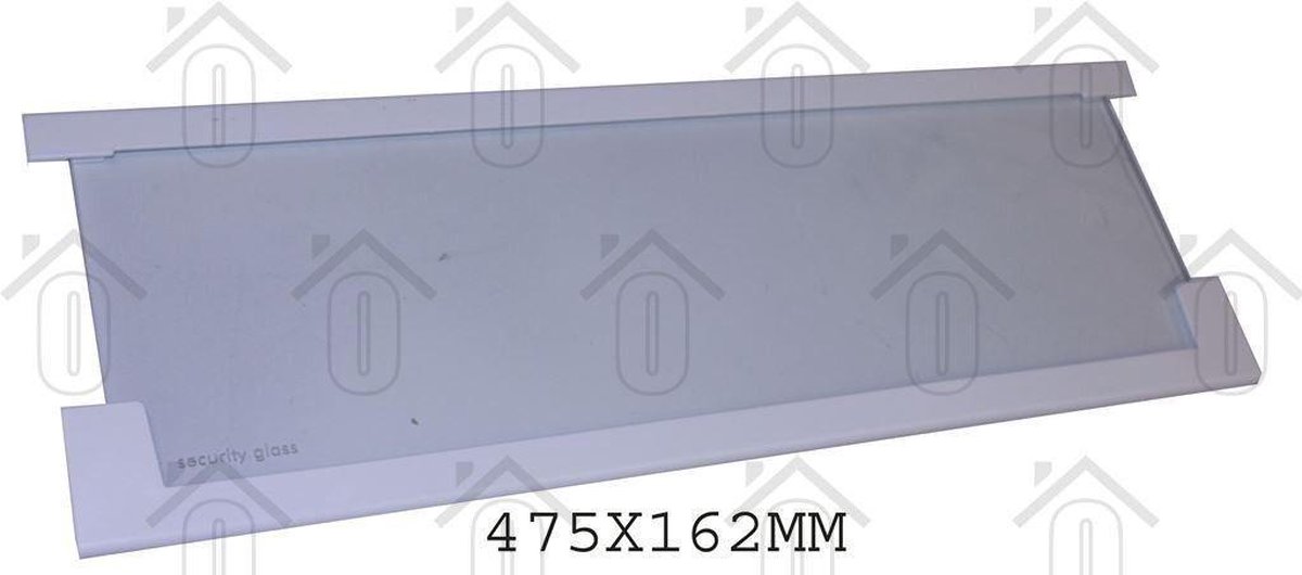 AEG Glasplaat Legplaat, voorzijde SU96000, ERY1201, ERU14410 2064639012