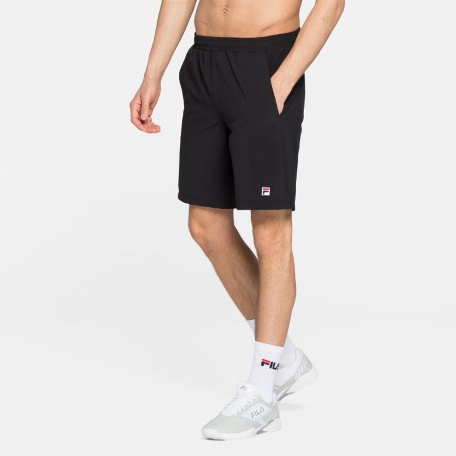 Fila Santana short heren Zwart
