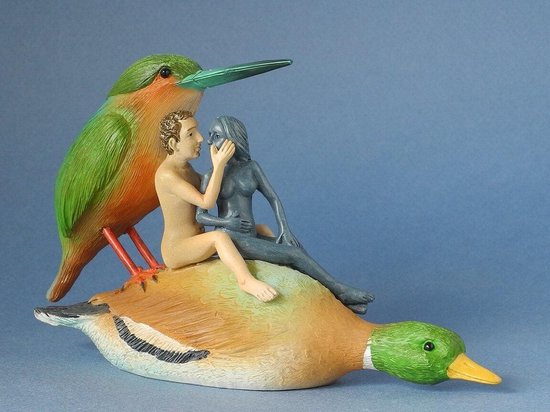 Jeroen Bosch Liefdespaar op eend