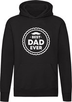 Best dad Ever hoodie | sweater | trui | vaderdag | papa | vader | unisex | capuchon
