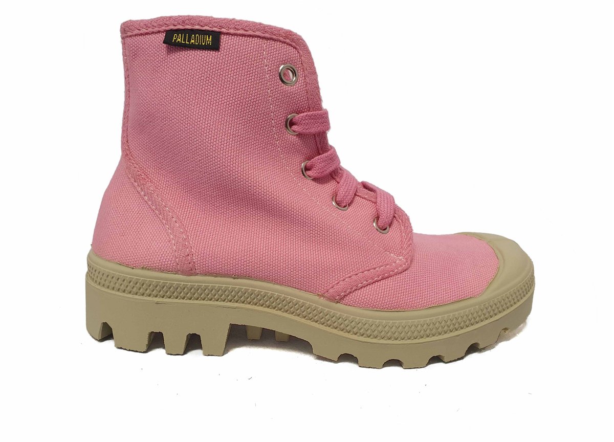 Palladium Pampa High Dames Veterschoen 14461 039 Rose Roze