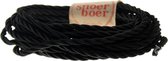 Snoerboer Zwart gedraaid strijkijzersnoer - 3-aderig - prijs per meter