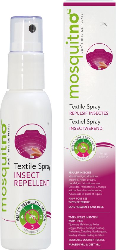 MosquitNo Insectenspray Textiel 50 ml - Anti Muggenspray