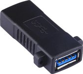 USB 3.0 Vrouw naar USB 3.0 Vrouwelijke connector Extender Converter Adapter