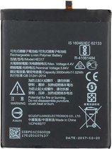 HE317 Li-ion Polymeer Batterij voor Nokia 6 TA-1000 TA-1003 TA-1021 TA-1025 TA-1033 TA-1039