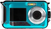W8D Dual Screen Camera Waterdichte HD Digitale Camera DV Camcorder (Blauw)