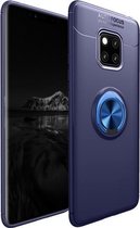 Schokbestendig TPU-hoesje voor Huawei Mate 20 Pro, met houder (blauw)