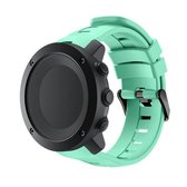 Smart Watch siliconen polsband horlogeband voor Suunto Ambit3 verticaal (mintgroen)